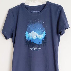 Life is Good women's t-shirt